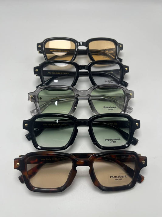 John Dalia نظارات  فوتوكروميك – تصميم فاخر وحماية UV400